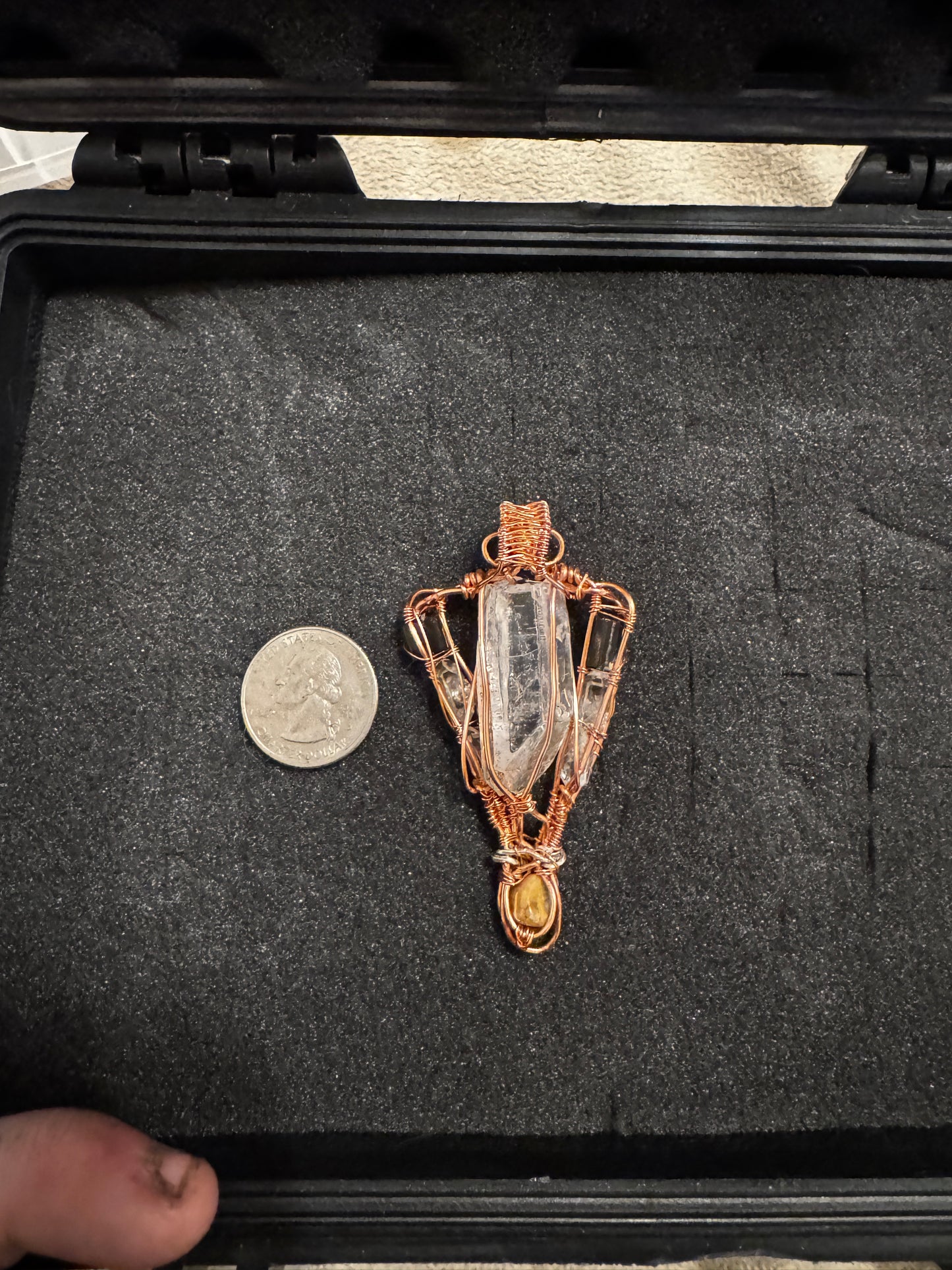 Wire Wrapped Pendant