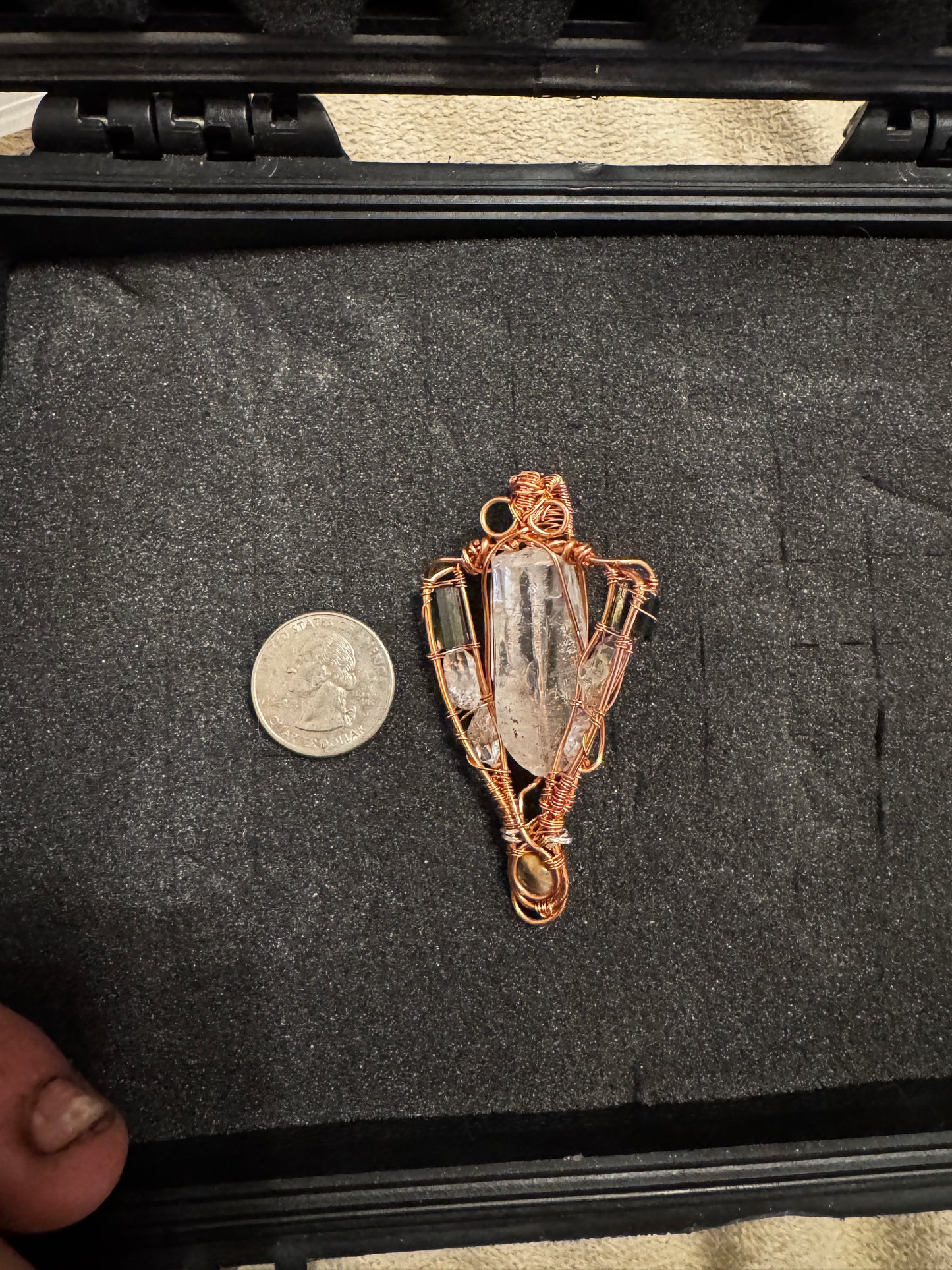 Wire Wrapped Pendant