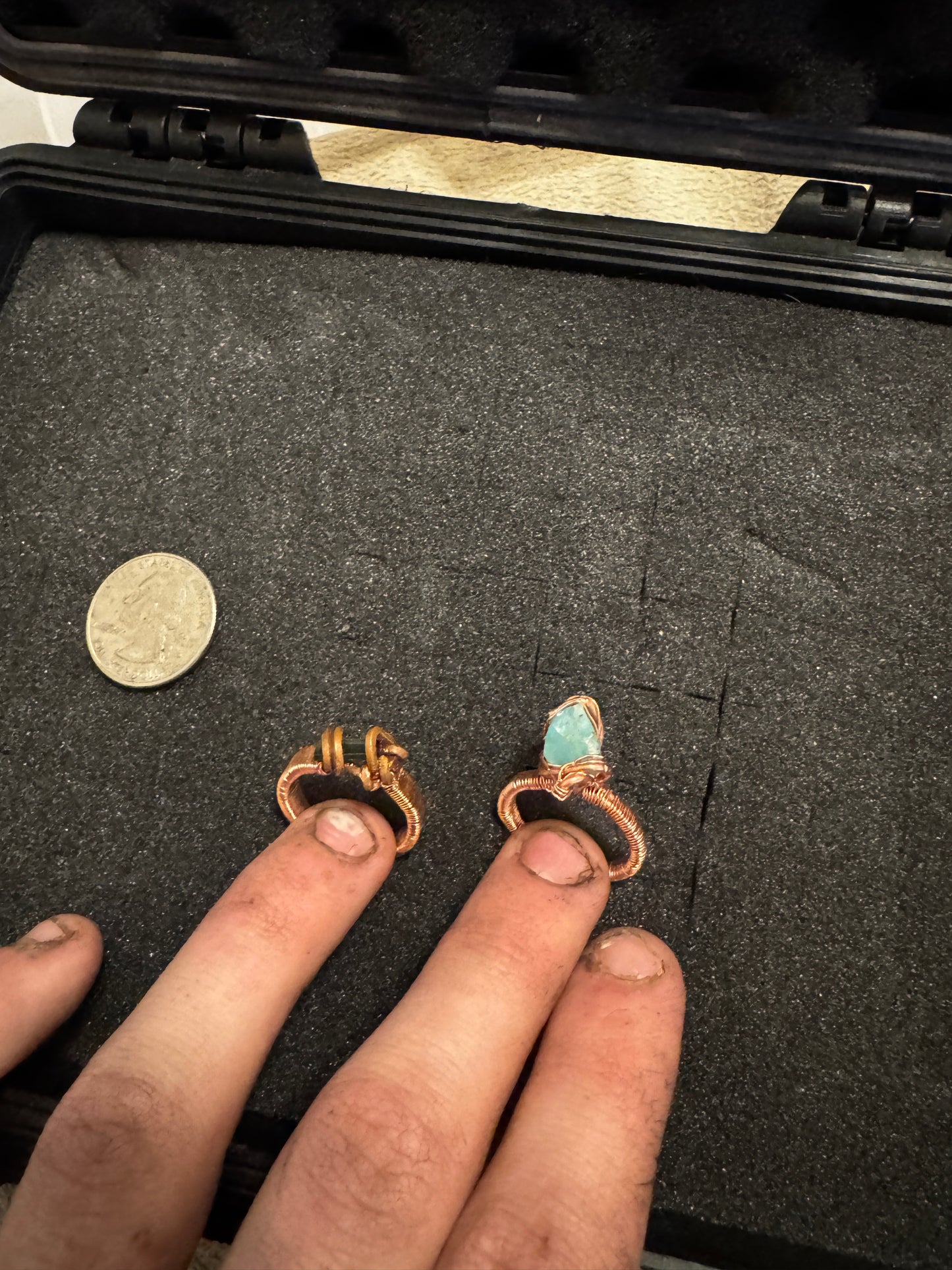 Wire Wrapped Rings