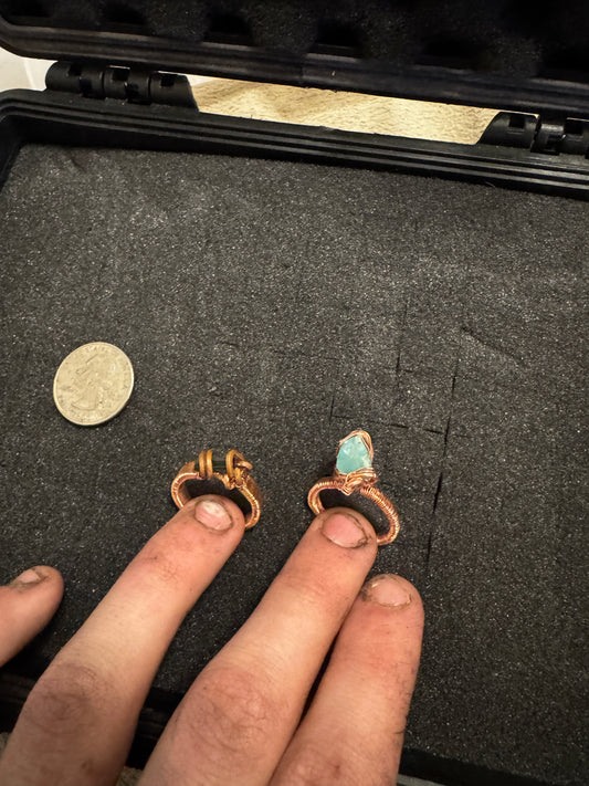 Wire Wrapped Rings