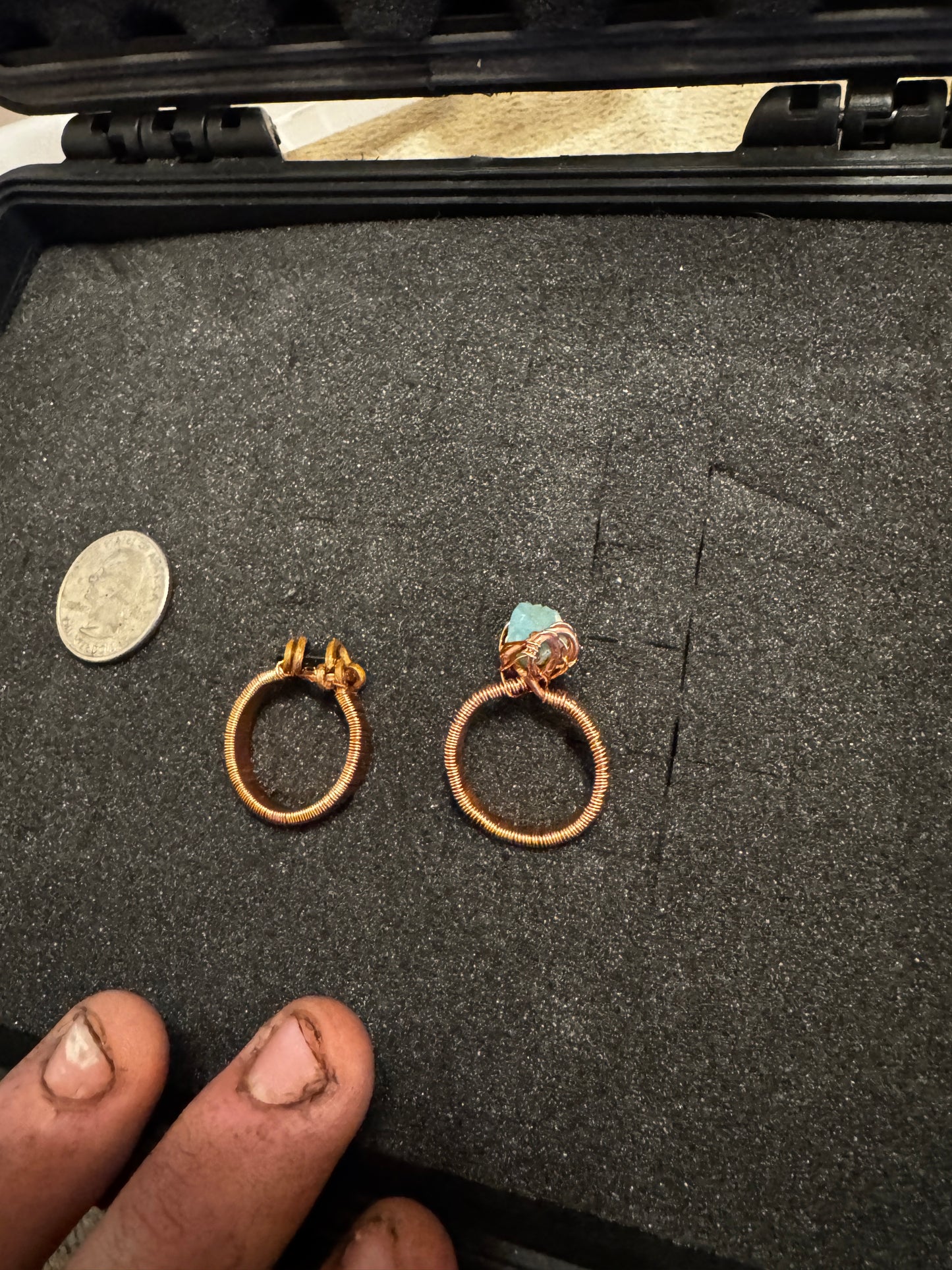Wire Wrapped Rings