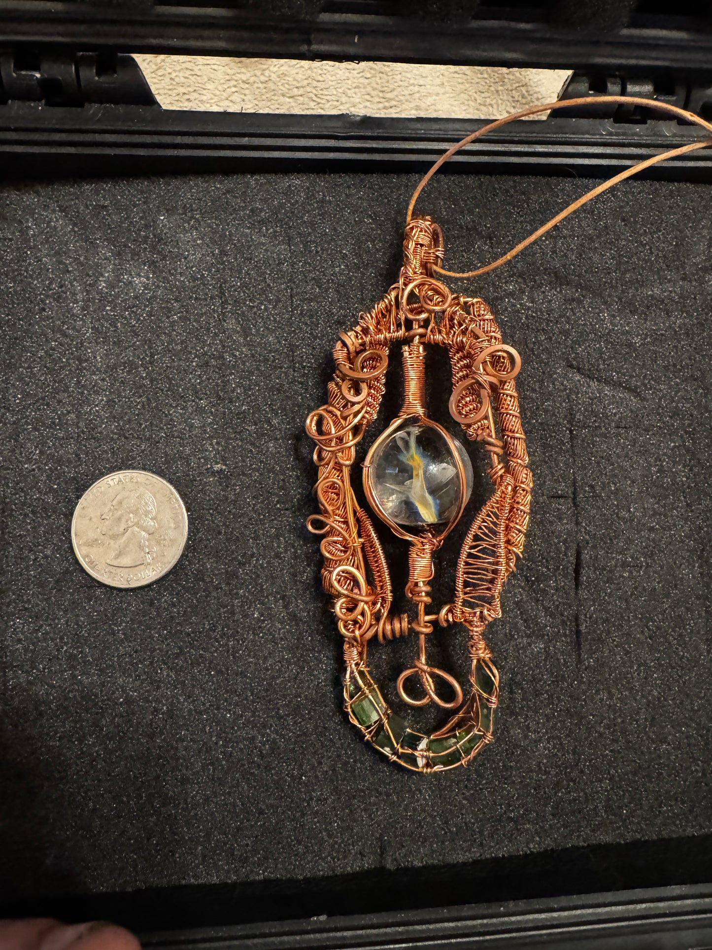Wire Wrapped Pendant